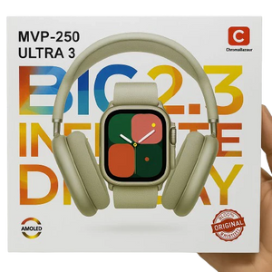Hiwatch Ultra Mvp-250 Smartwatch With Wireless Headphones Combo